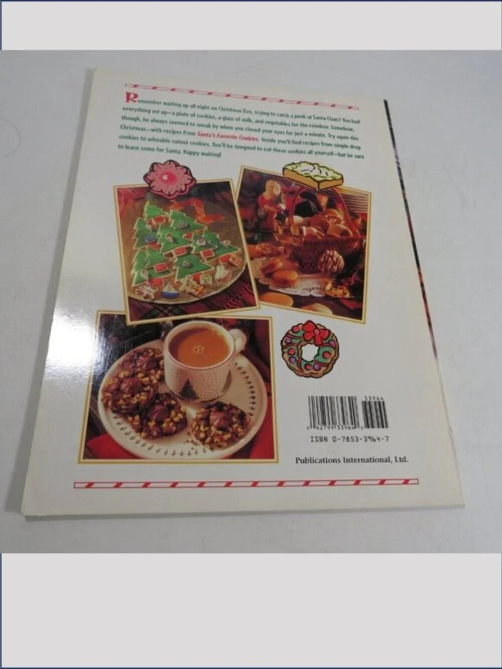 Santa's Favorite Cookies Cookbook Paperback 64pgs